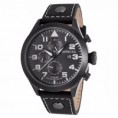 Invicta I-Force Preto / couro genuíno relógio para homens 100% original